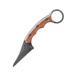 Couteau Fixe TOPS Poker Lame Acier 1095HC Manche Micarta &Eacute;tui Kydex USA TPTPKR03