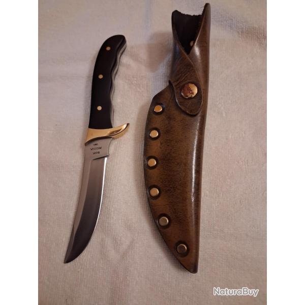 Buck "Akonua" usa �tui cuir �tat proche du neuf ancienne fabrication !!