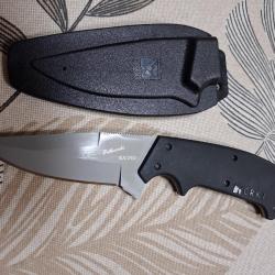Fixe CRKT mod&egrave;le  Kasper cr&eacute;&eacute; par Polkowski Coutelier am&eacute;ricain  de l ' Alabama
