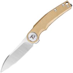 Couteau Dreamtech Lame Acier D2 Drop Point Manche G10 Desert Tan Liner Lock DTK3618GD