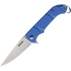 Multi-Outil Porte-Cl&eacute;s Ontario OKC Navigator Lame Inox Manche Synth&eacute;tique Bleu Fabrication Taiwan