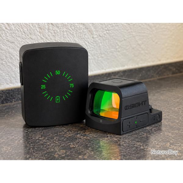 Osight S Optique Point de 2 MOA et cercle de32 MOA