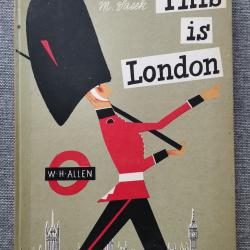 Livre vintage This is London par M. Sasek W.H. Allen en anglais