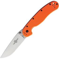 Couteau Pliant Ontario RAT I Linerlock Lame Acier D2 Manche Nylon Orange Fabrication Taiwan ON8867OR