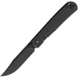 Couteau Dreamtech Frame Lock Lame Acier D2 Clip Point Manche Ti Black DTK4274TB
