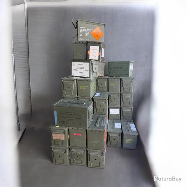 caisse � munitions vide ou boite m�tal occasion