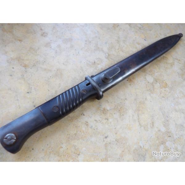 baionnette fusil mauser K98 ww2 seconde guerre marine KM Kriegsmarine O N�diff�rent