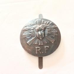 Insigne, Attribut, automitrailleur mod&egrave;le 37, Rondache  De Casque Adrian ( A3 )