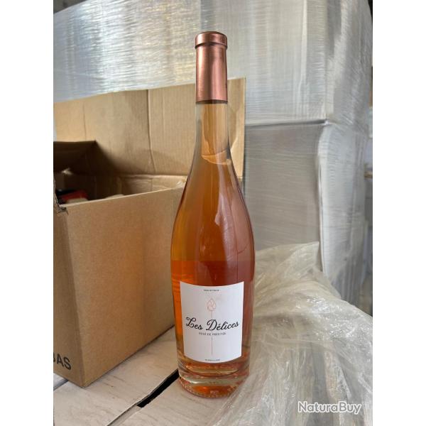Vin Ros� - Les D�lices Vin de France - 1� - Sans Prix R�serve - 14 Bouteilles