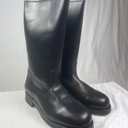 Bottes tankiste arm&eacute;e italienne 1988 neuves de stock avec bo&icirc;te taille 42