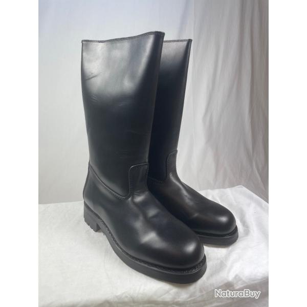 Bottes tankiste arm�e italienne 1988 neuves de stock avec bo�te taille 42