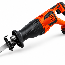 Express ! Scie Sabre Januel Batterie 20V avec Led + Lame a Os 21 cm