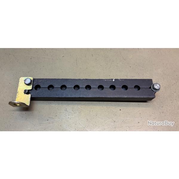 Moule � plombs artisanal ancien empreintes 9mm