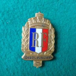 Insigne de Conseil Municipal.