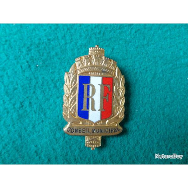 Insigne de Conseil Municipal.