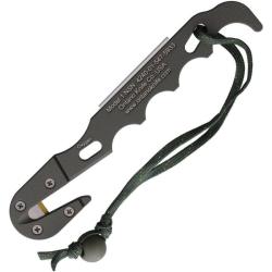 Coupe-Sangle Ontario Model 1 Strap Cutter Lame Inox Manche Aluminium OD &Eacute;tui Nylon Made in USA