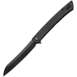 Couteau Dreamtech Frame Lock Lame Acier D2 Manche Ti Black DTK4224TBL