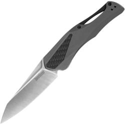 Couteau Kershaw Collateral Framelock Lame Acier 8Cr13MoV Manche Inox Finition TiNi Gris KS5500X