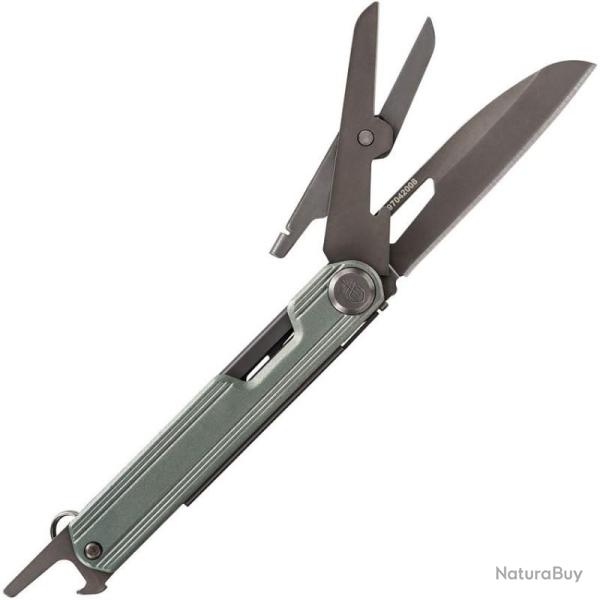 Multi-Outil Gerber Armbar Slim Cut Lame Verrouillable Manche Aluminium Baltic Haze G3814