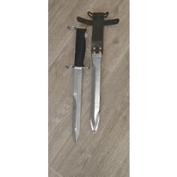 RARE baionnette FAMAS neuf DE CEREMONIE Chrome vendu par poudrenoirepro