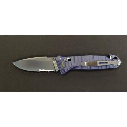 TB Outdoor C.A.C. S200 &Eacute;dition Bleue 11060104 - Couteau Pliant Nitrox Mixte