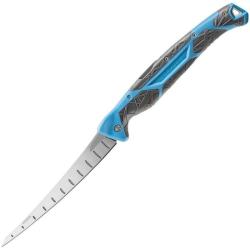Couteau Pliant Gerber Controller Lockback Fillet Lame Acier 9Cr18MoV Manche GRN Bleu G3599