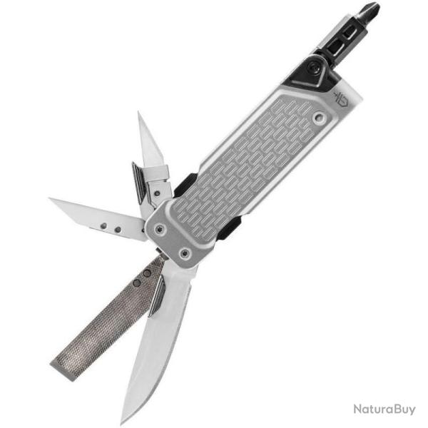Multi-Outil Gerber Lockdown Driver Lame Acier Inoxydable Manche Aluminium Argent G3569