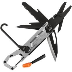 Multi-Outil Gerber Stake Out Lame Acier Inoxydable Manche Aluminium Argent G30001740