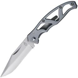 Couteau Gerber Paraframe Mini Lame Acier Inoxydable Manche Squelette Inox G1067808
