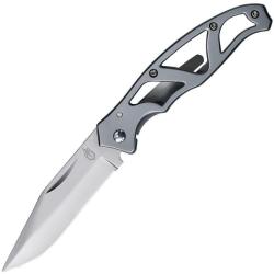 Couteau Gerber Paraframe Mini Lame Acier Inoxydable Manche Squelette Inox G1067795