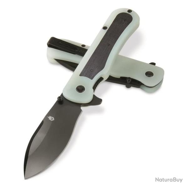 Couteau Gerber Confidant Lame Acier Inoxydable Manche G10 Jade Bambou Liner Lock G1066479