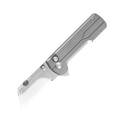 Couteau Utilitaire Oknife U1 Manche Titane Lame Rempla&ccedil;able OKNU1TI