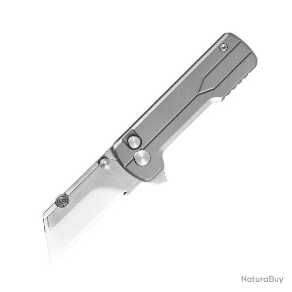Couteau Utilitaire Oknife U1 Manche Titane Lame Rempla�able OKNU1TI