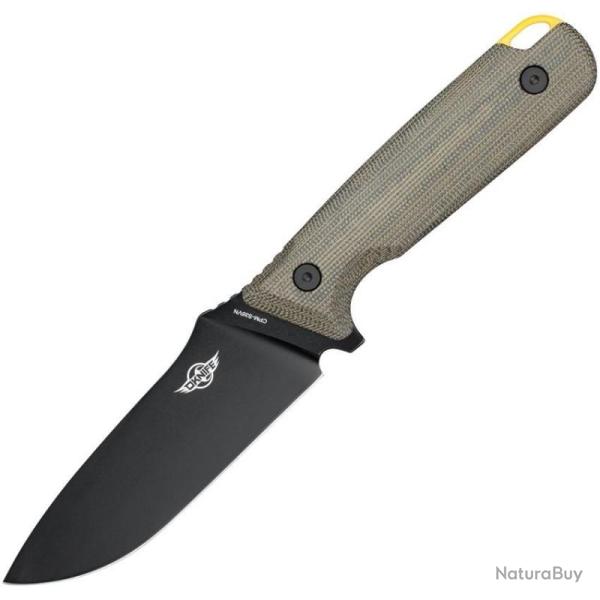 Couteau Fixe Oknife Fortitude 2 Lame CPM S35VN Manche Micarta G10 �tui Cuir OKNFORTITUDE2