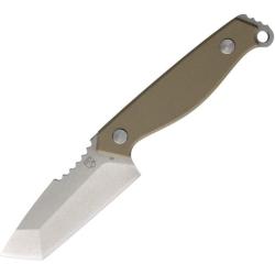 Couteau Fixe Se7en Plus Raptor Lame Acier D2 Tanto Manche G10 Flat Dark Earth &Eacute;tui Kydex