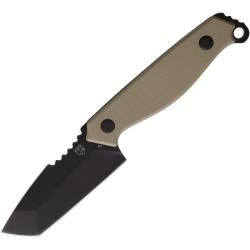 Couteau Fixe Se7en Plus Raptor Lame Acier D2 Tanto Manche G10 Flat Dark Earth &Eacute;tui Kydex SPL240503FD