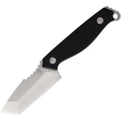 Couteau Fixe Se7en Plus Raptor Lame Acier D2 Tanto Manche G10 Noir &Eacute;tui Kydex SPL240503BKS
