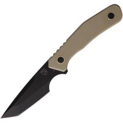 Couteau Fixe Se7en Plus Strider Lame Acier D2 Tanto Manche G10 Flat Dark Earth &Eacute;tui Kydex