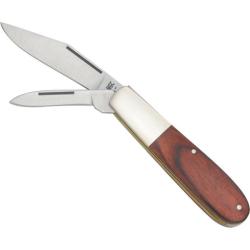 Couteau Bear & Son Barlow Lame Acier Inox Manche Bois Rosewood 2 Lames Slip Joint USA BC2281R
