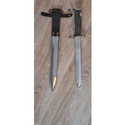 RARE baionette de parade chromemas 49 49/56 famas troupes sp&eacute;ciales vendu par poudrenoirepro