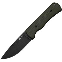 Couteau Fixe Civivi Jencks Lame Acier 14C28N Manche G10 OD Green &Eacute;tui Kydex CIVC240512