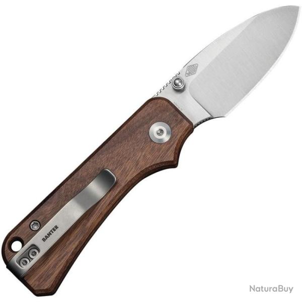 Couteau Civivi Baby Banter Slip Joint Lame Acier Nitro-V Manche Bois Guibourtia CIVC25066A2