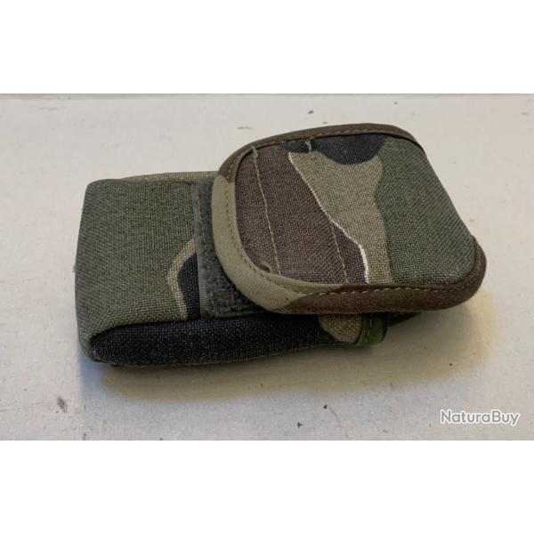 Porte t�l�phone, GPS ou couteau multi-fonctions kaki, avec passant de ceinture