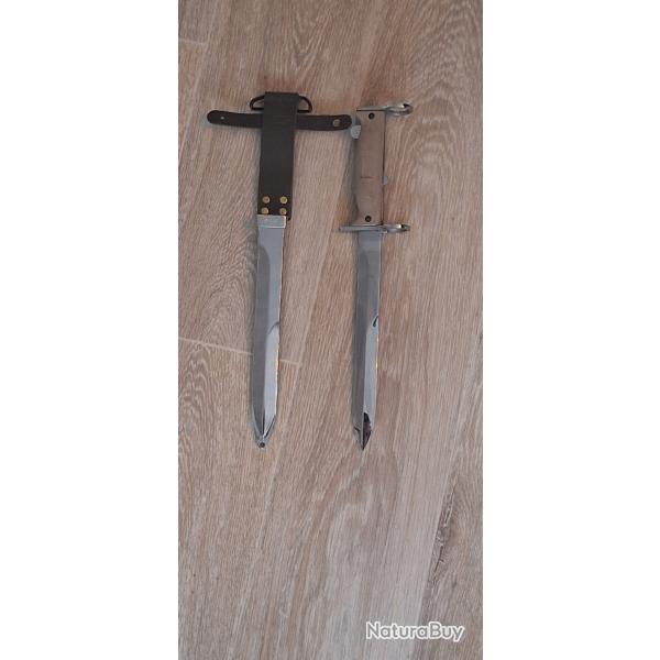 Baionette Famas mas 49 49/56 Chrome de c�r�monie Afrique neuve vendu par poudrenoirepro