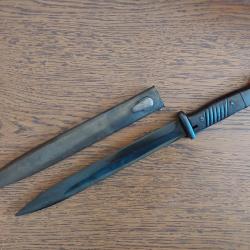 Baionnette allemande 98K 36  et fourreau CARL EICKHORN 1939