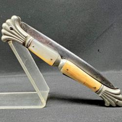 ANCIEN ET MAGNIFIQUE COUTEAU DE CHATELLERAULT NECESSITANT UNE REPARATION, A VOIR