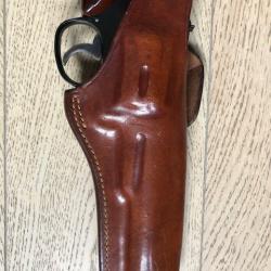 Holster r&eacute;volver type S&W K, canon 6"