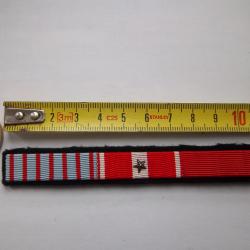barrette d&eacute;coration militaire insigne collection vintage