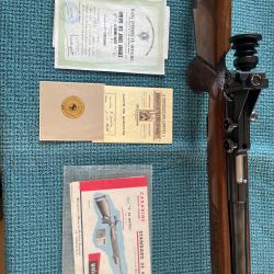 Carabine Unique T66 Match 22 lr Gaucher