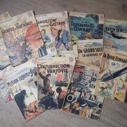 lot 16 revues "patrie" ann&eacute;es 1945/50 collection militaire